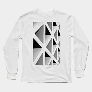 Concrete Geometry ,Triangle Long Sleeve T-Shirt